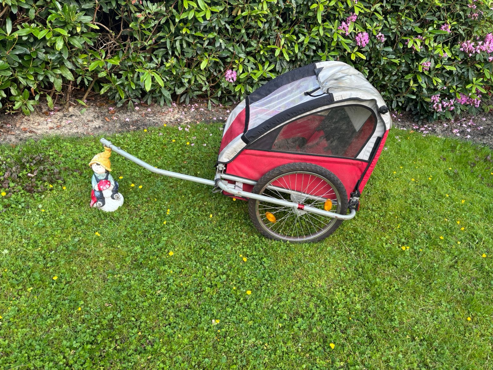 Fietskar inklapbaar nu voor maar 50 euro nette fietskar, Ophalen of Verzenden, Zo goed als nieuw, Kinderkar, 40 tot 60 kg