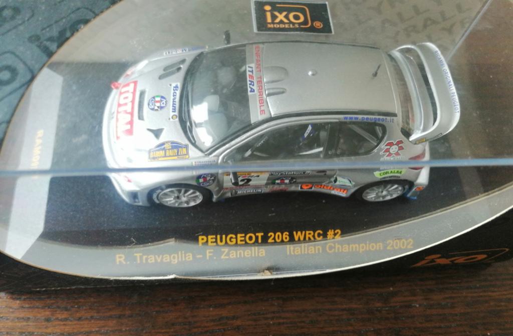 Peugeot 206 WRC #2 R. Travaglia - F. Zanella 2002, Verzenden, Zo goed als nieuw, Auto, Overige merken