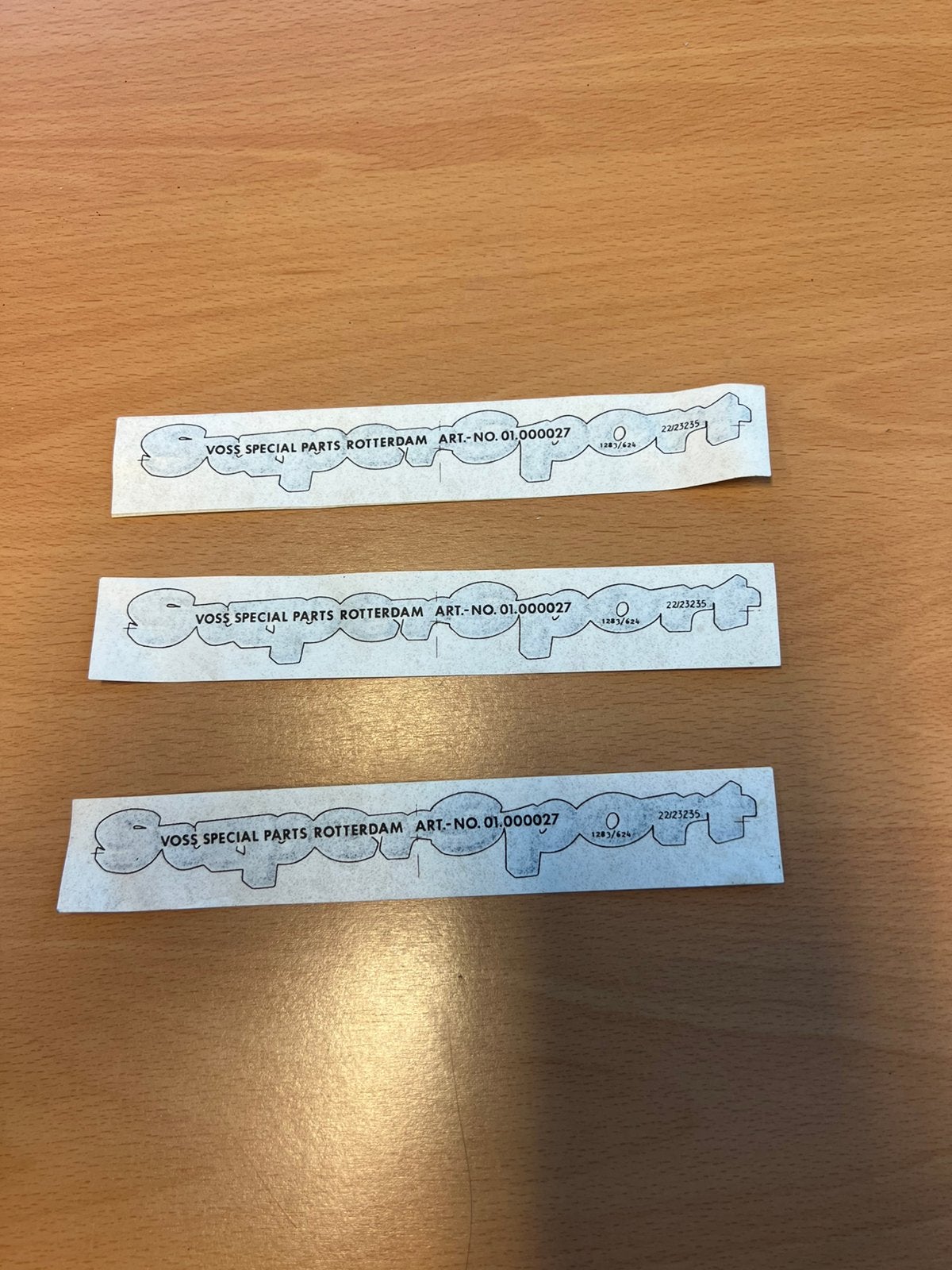 3x Supersport oldschool Nos Sticker, Ophalen of Verzenden, Zo goed als nieuw