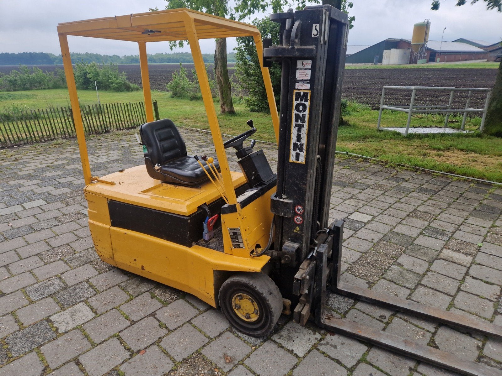 Heftruck elektrich Montini 1803HE, Ophalen