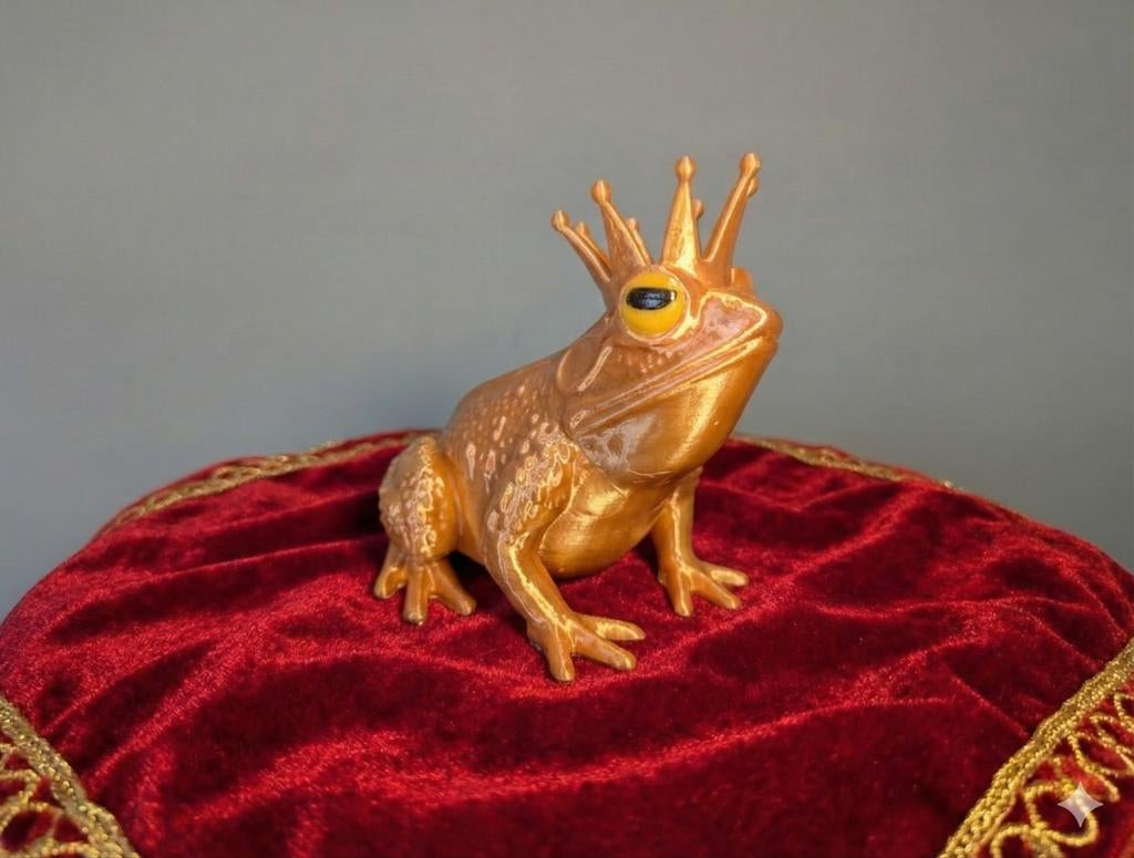 Efteling kikkerkoning beeldje, Ophalen of Verzenden, Nieuw, Beeldje of Poppetje