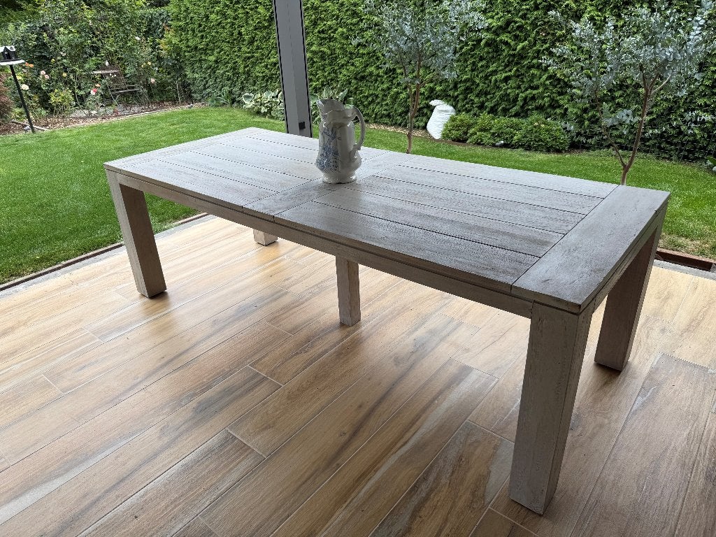 Tuintafel (240 x 100cm), Tuin en Terras, Tuintafels, Ophalen, Gebruikt, Rechthoekig, Hout