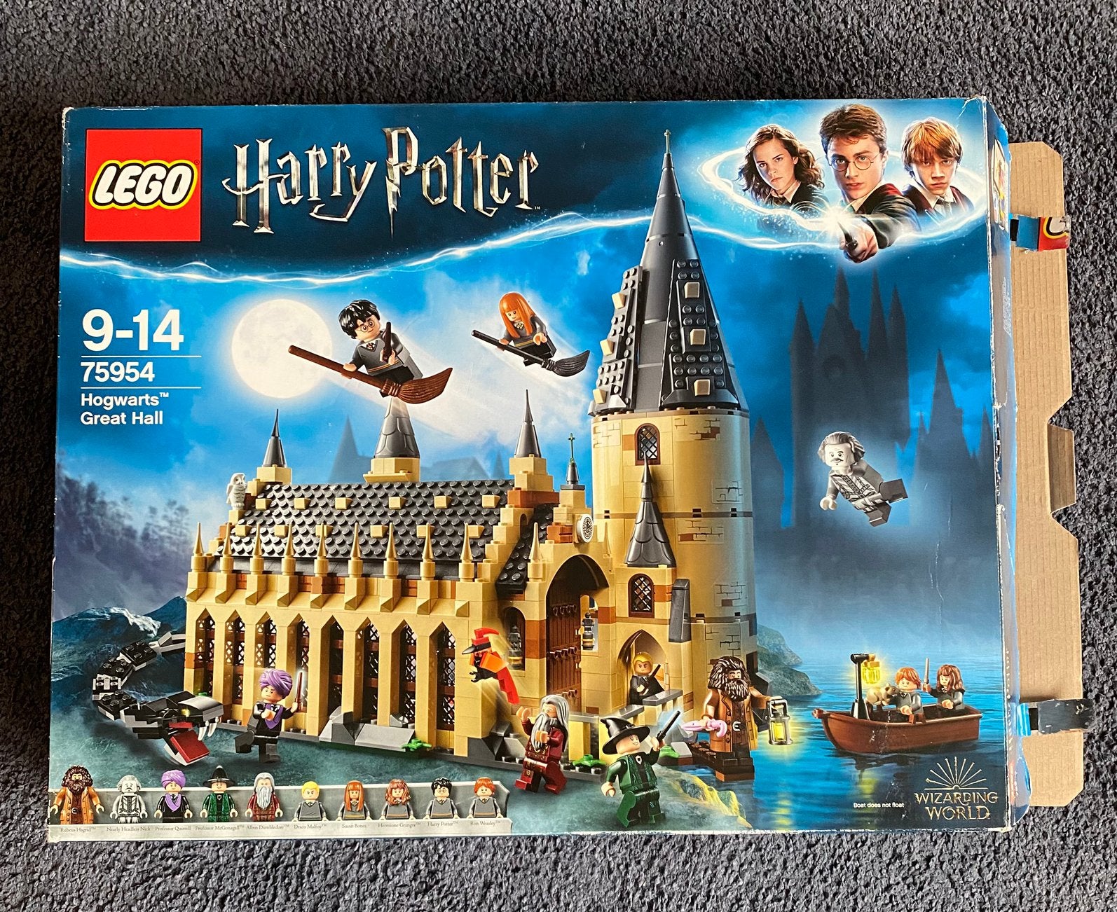 Harry Potter LEGO Hogwarts the Great Hall met boekje, Ophalen of Verzenden, Zo goed als nieuw, Overige typen