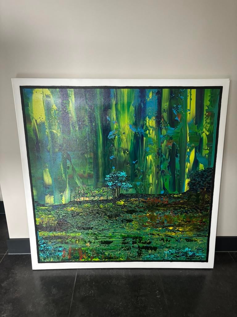 Gerrit knikker schilderij (100x100cm), Ophalen