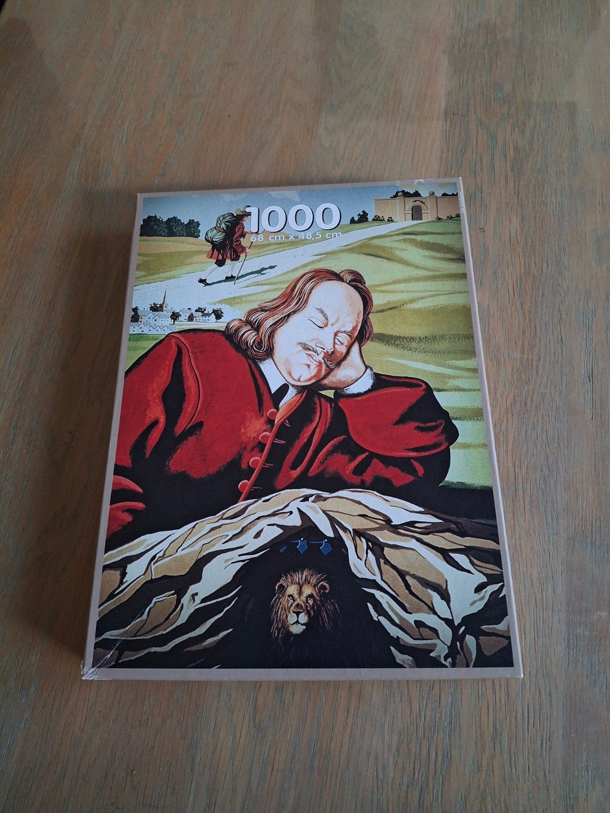 Nieuwe 1000 stukjes legpuzzel - De Leeuw en de Muis, Ophalen of Verzenden, 500 t/m 1500 stukjes, Nieuw, Legpuzzel