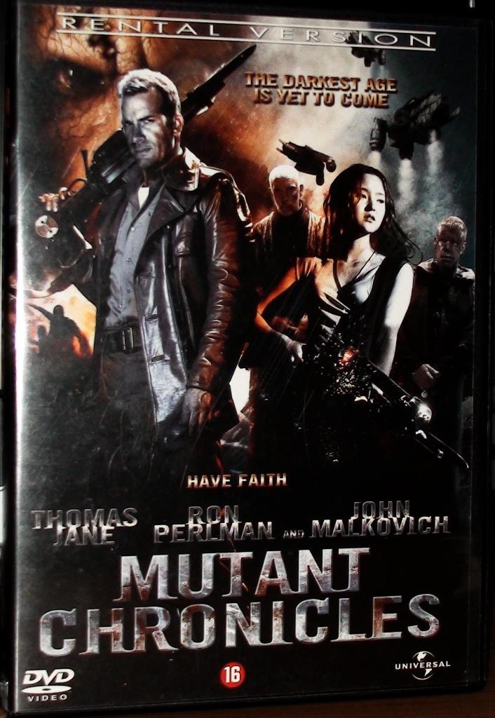 dvd the mutant chronicles, Vanaf 16 jaar, Ophalen of Verzenden, Zo goed als nieuw, Science Fiction