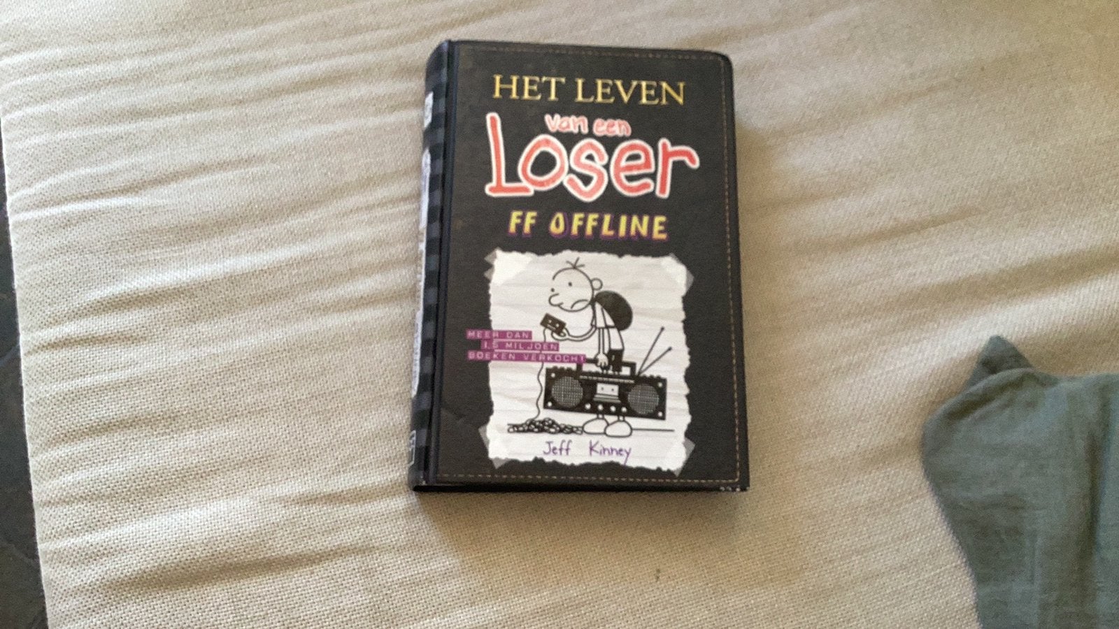 Jeff Kinney - Ff offline, Boeken, Ophalen of Verzenden, Zo goed als nieuw, Jeff Kinney