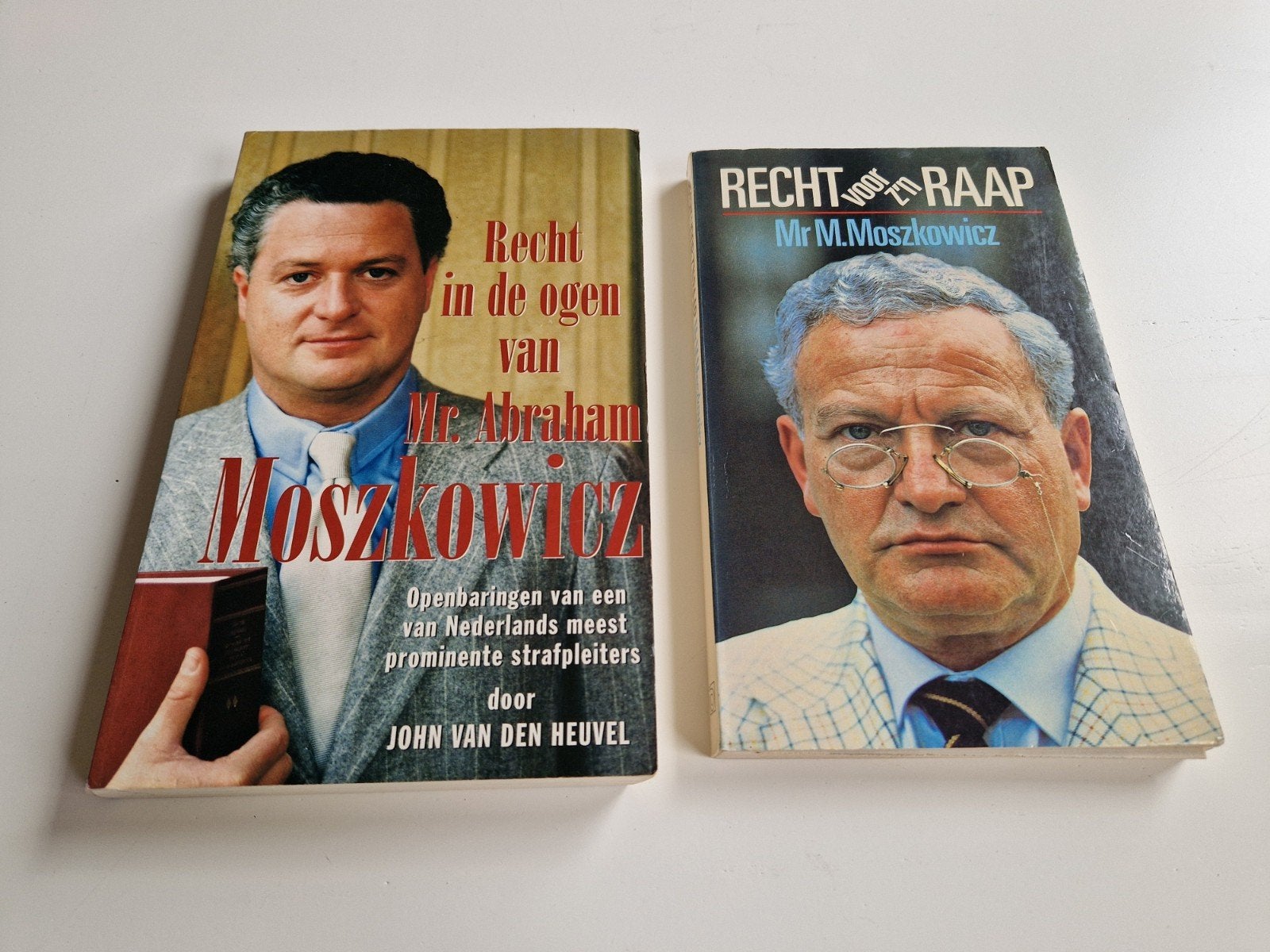 Boeken Mr. Abraham Moszkowicz, Boeken, Ophalen of Verzenden, Gelezen, John van den Heuvel, M. Moszkowicz