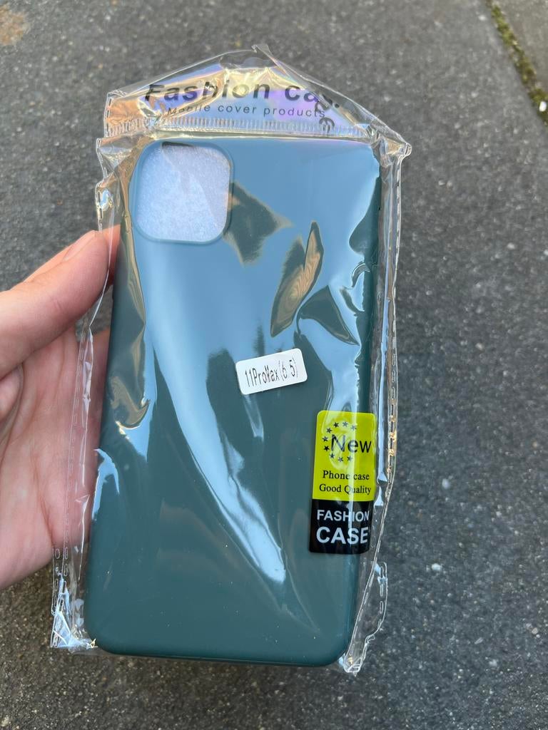 Nieuw Groen iPhone 11 Pro Max Hoesje (6.5 inch), Overige merken, Nieuw, Hoesje of Tasje, Ophalen of Verzenden