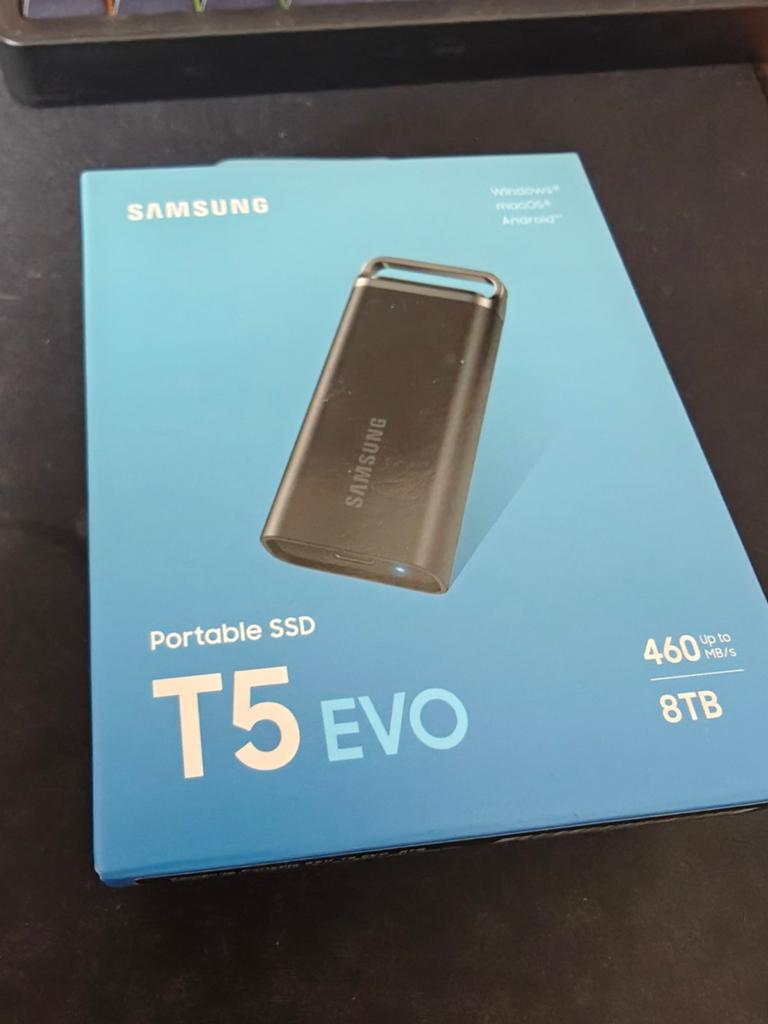 SSD Samsung T5 EVO 8TB - Geseald, Computers en Software, Harde schijven, SSD, 8TB, Nieuw, Ophalen of Verzenden