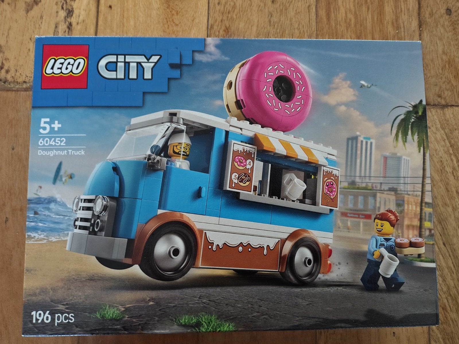 LEGO City 60452 Donut Truck - Nieuw in doos!, Ophalen of Verzenden, Nieuw, Overige merken