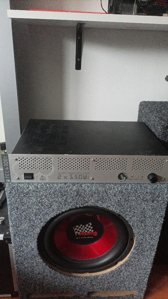 skytec tec 6300 versterker, Gebruikt, 120 watt of meer, Stereo, Ophalen