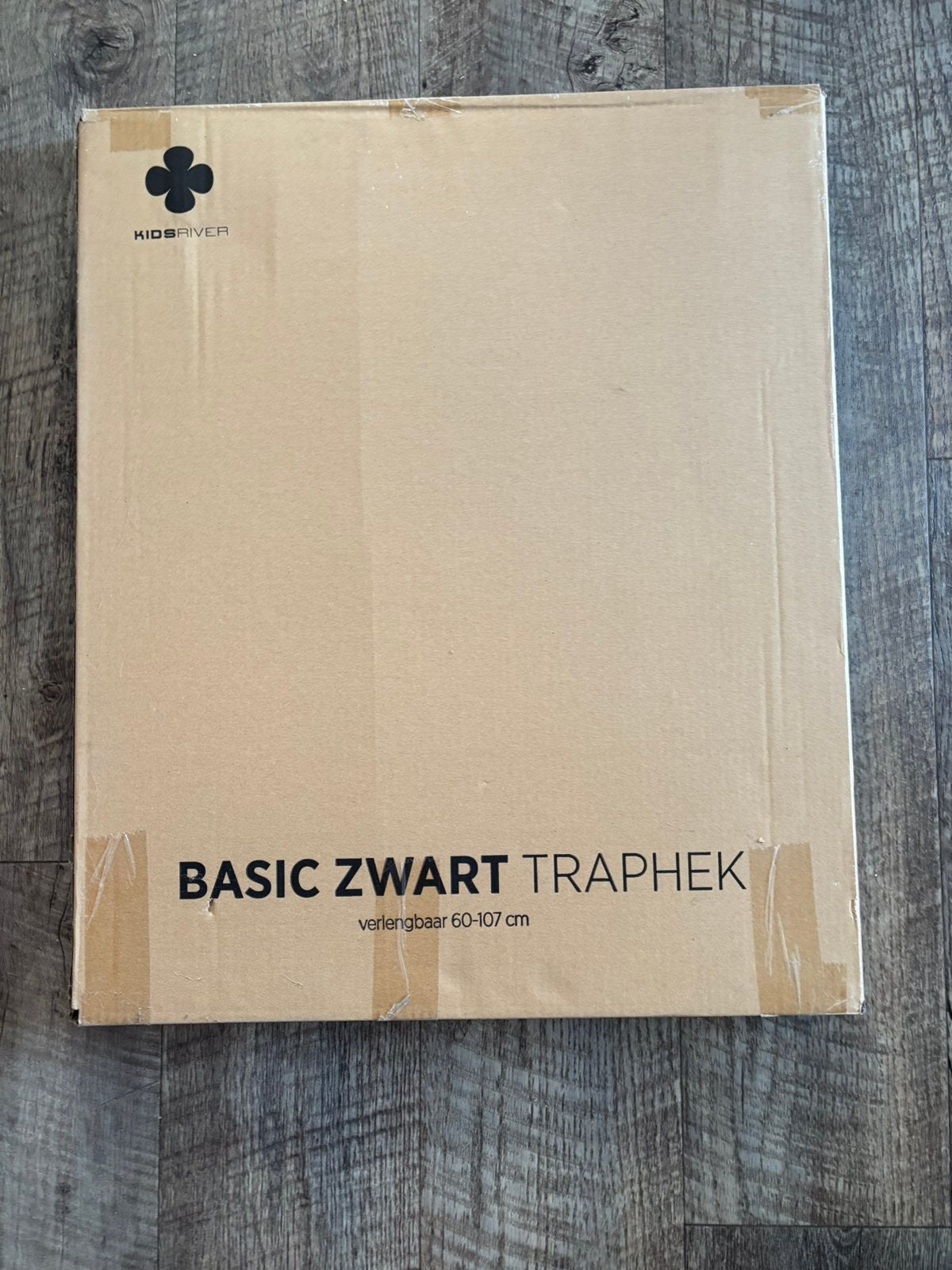 Zwart traphek kidsriver nieuw in doos, Kinderen en Baby's, Ophalen, Nieuw, Minder dan 100 cm, Klemhekje
