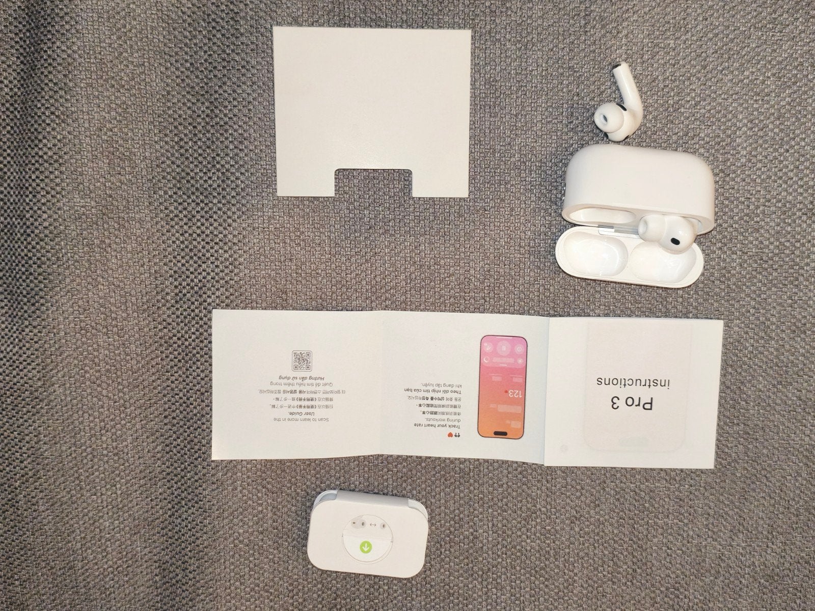 AP Pro 3 (wit) - Zo goed als nieuw, Audio, Tv en Foto, Koptelefoons, In-ear, Verzenden, Zo goed als nieuw, Wit