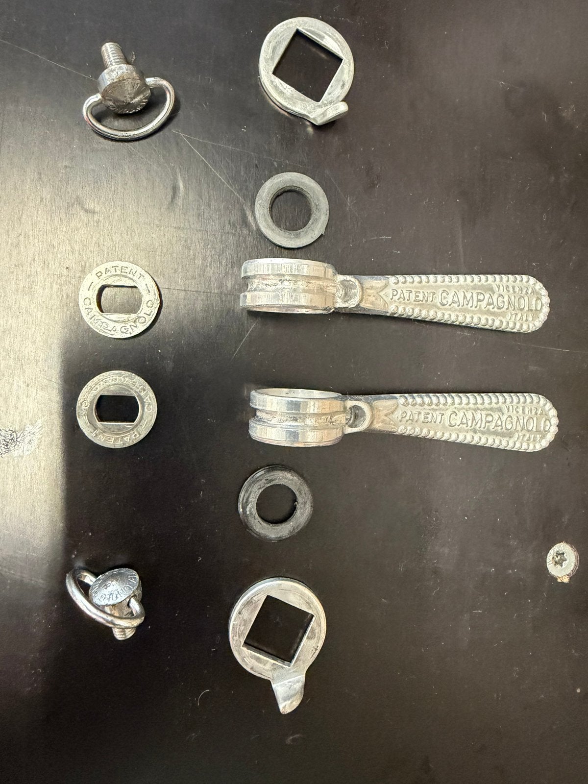 Campagnolo nuovo record shifters, Ophalen of Verzenden