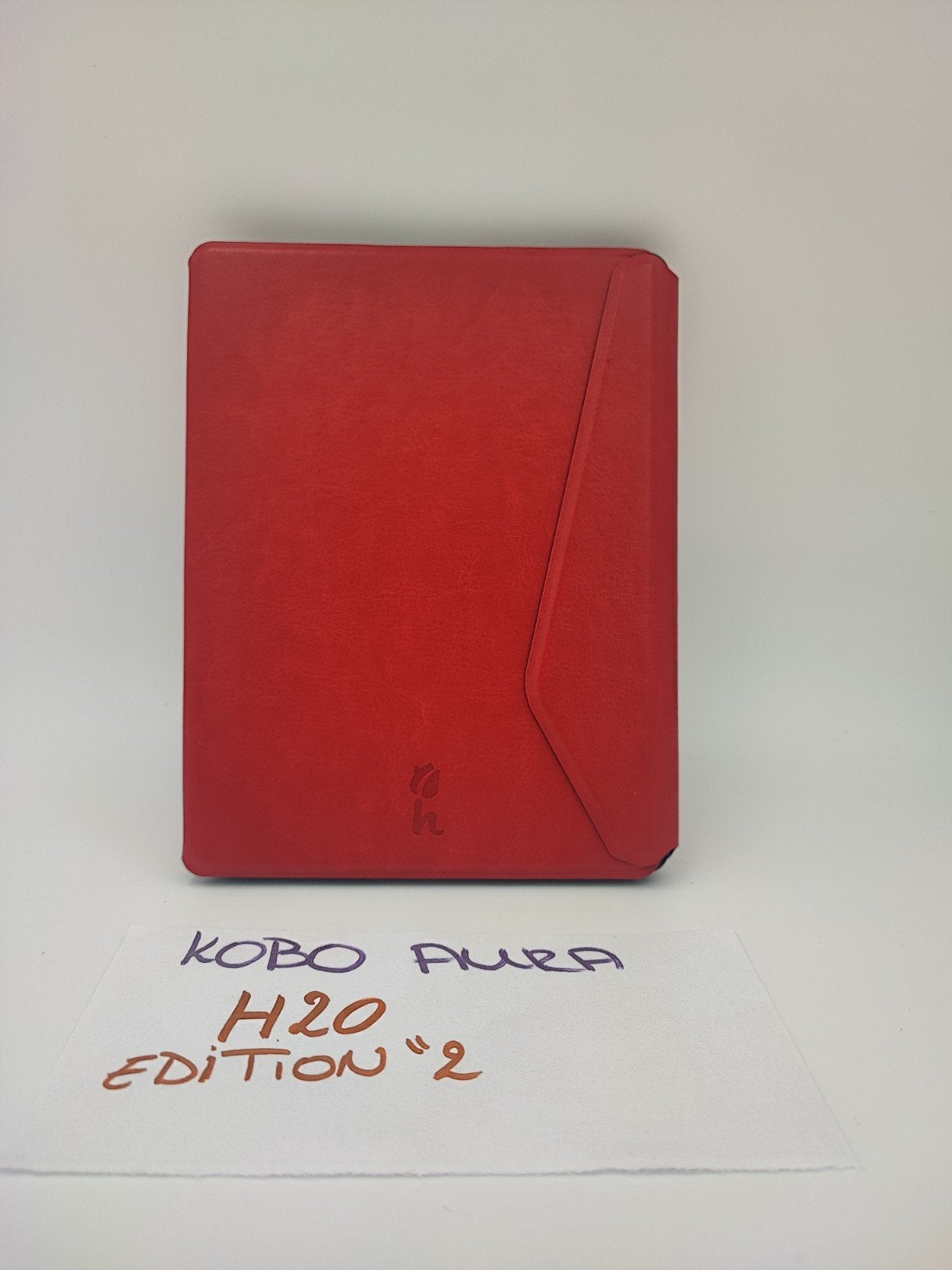 Kobo Aura H2o rood sleepover / Kobo Aura h2o edition 2, Computers en Software, E-readers, Ophalen of Verzenden, Zo goed als nieuw