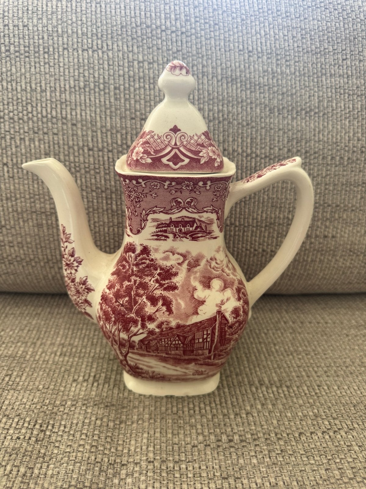 Vintage Grindley Koffiepot - English Country Inns, Ophalen