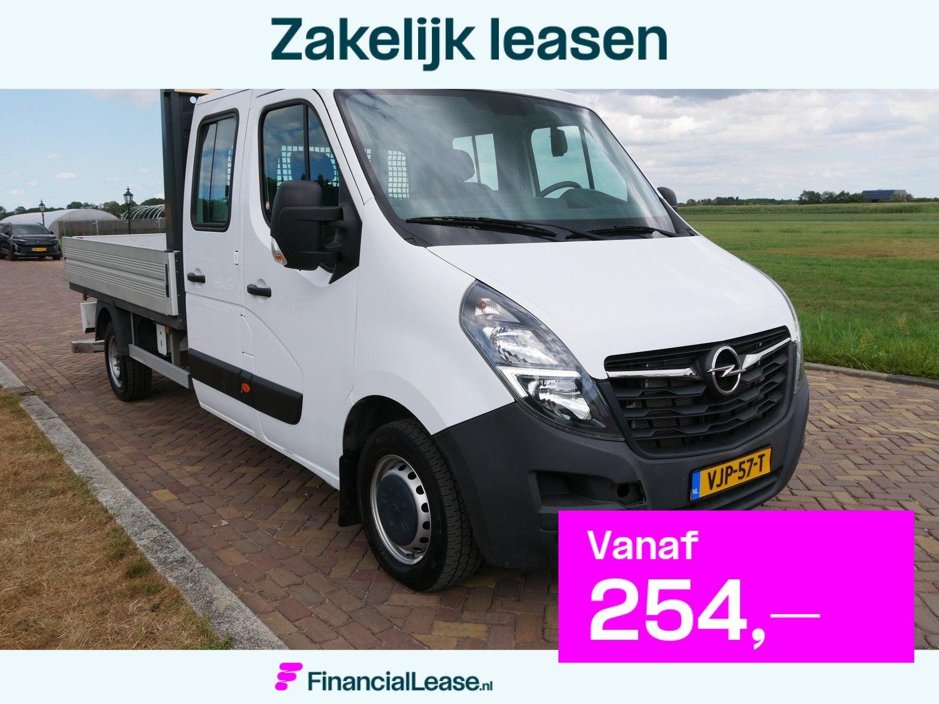 Opel Movano 2.3 Turbo L3H1 150 DC PICK UP AC * 14999 EX BTW, Voorwielaandrijving, 15 km/l, Gebruikt, 150 pk