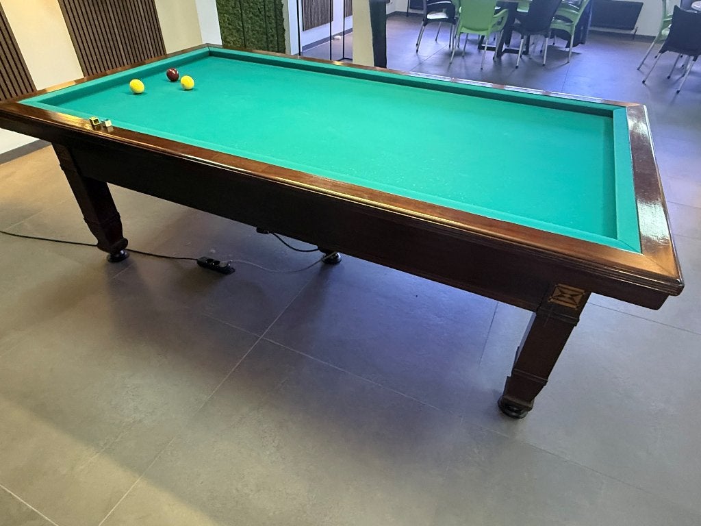 Wilhelmina biljarttafel, Sport en Fitness, Biljarten en Poolen, Ophalen, Gebruikt, Biljarttafel