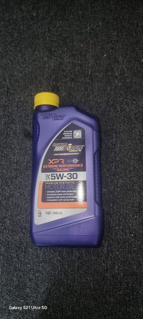 5w30 royal purple raceolie 5ltr, Ophalen of Verzenden