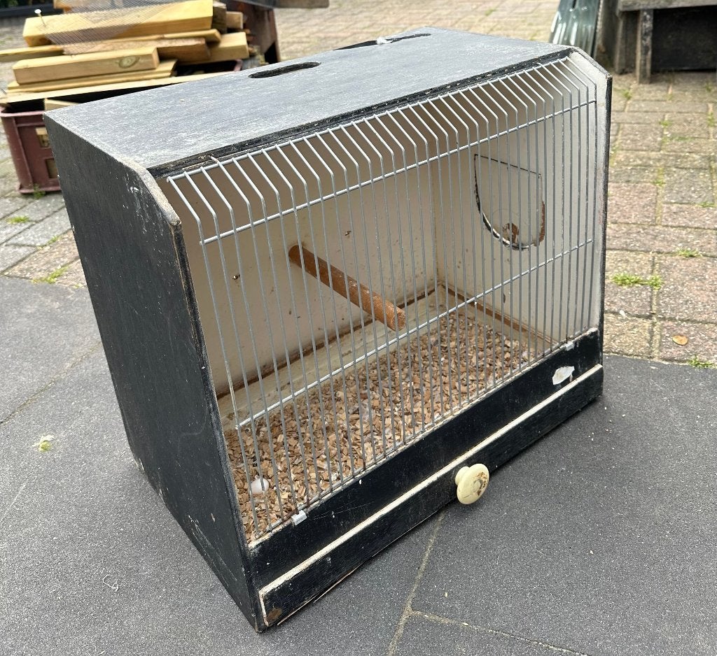 Grote TT kooi, Dieren en Toebehoren, Vogels | Hokken en Kooien, Ophalen, Hout, Vogelkooi