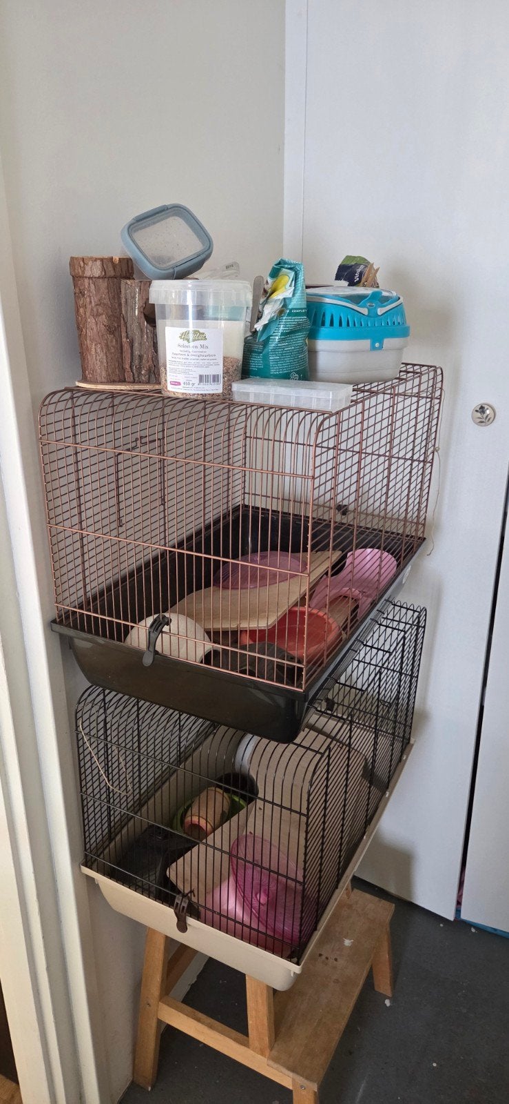 Gratis ophalen hamsterhok 58x38x43 cm., Ophalen, Gebruikt, Overige typen