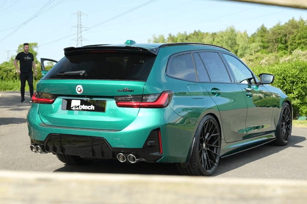 BMW G20 G21 uitlaat tips, 4 stuks zwart., Ophalen of Verzenden