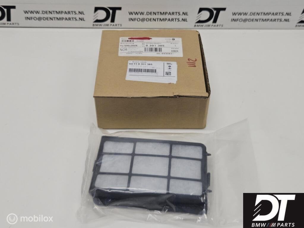 Interieurfilter set BMW 7-serie E38 64118391385, Auto-onderdelen, Filters, BMW, Nieuw, Ophalen of Verzenden