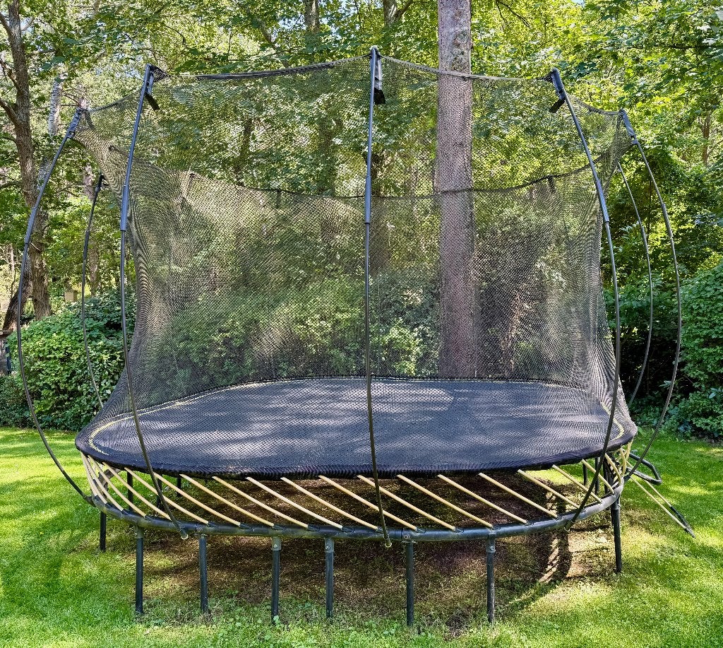 Trampoline Springfree S113 Large Square, Kinderen en Baby's, Speelgoed | Buiten | Trampolines, Gebruikt, Ophalen