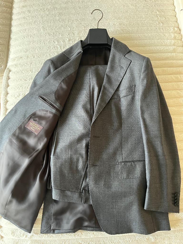 Suitssupply purewol s110 pak maat 25, Kleding | Heren, Kostuums en Colberts, Maat 48/50 (M), Nieuw, Ophalen of Verzenden, Grijs
