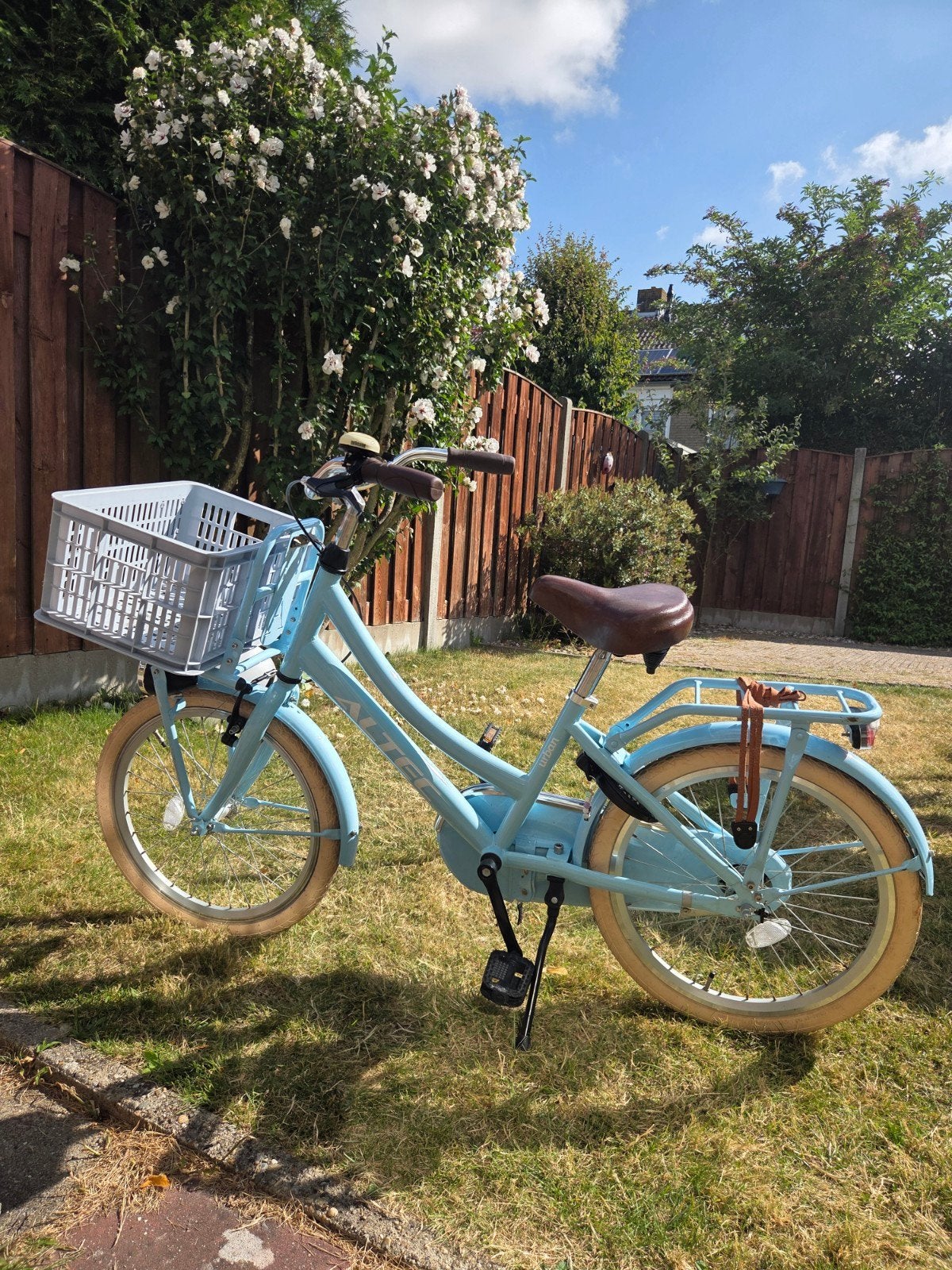 Altec fiets met mandje -, Ophalen, Gebruikt, Altec Urban transport fiets, Terugtraprem