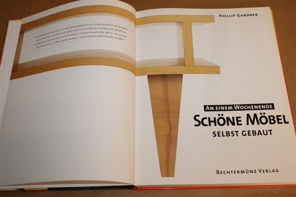 Schöne Möbel selbst gebaut — Meubels Maken in een Weekend, Ophalen of Verzenden, Gelezen