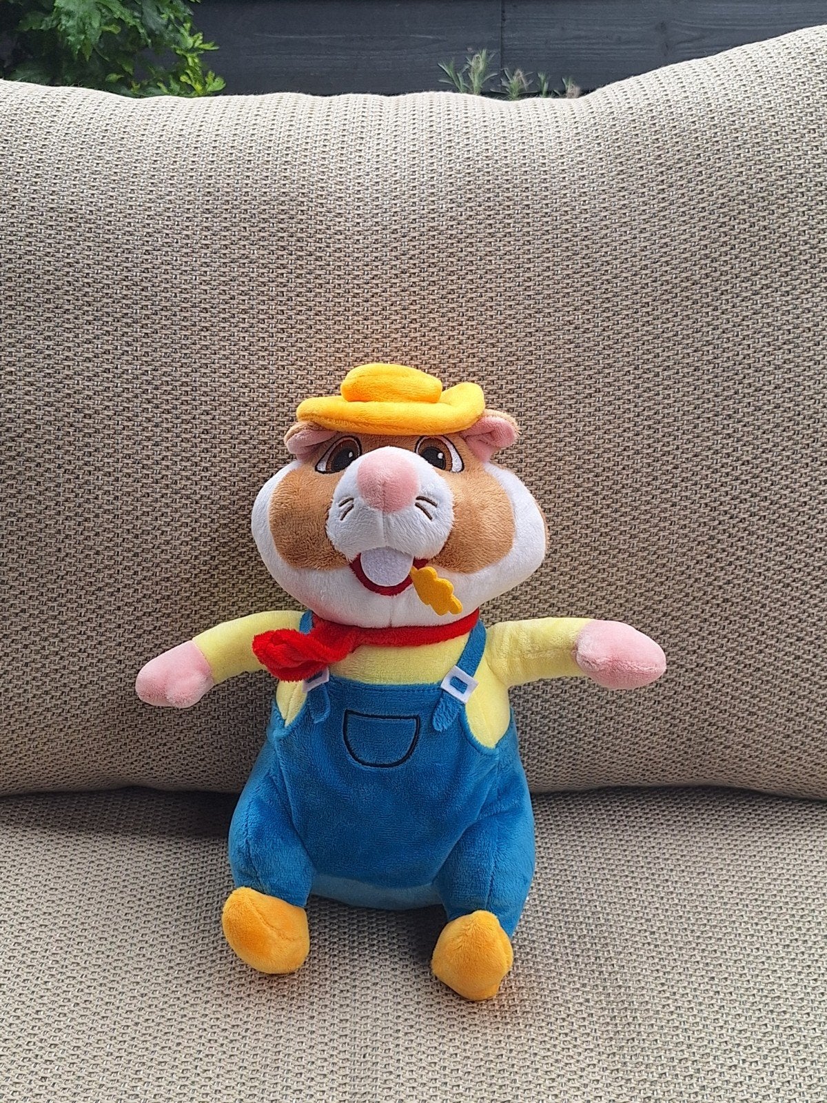 Leuke Hamster Knuffel met Boerenkleding, Kinderen en Baby's, Speelgoed | Knuffels en Pluche, Overige merken, Overige karakters