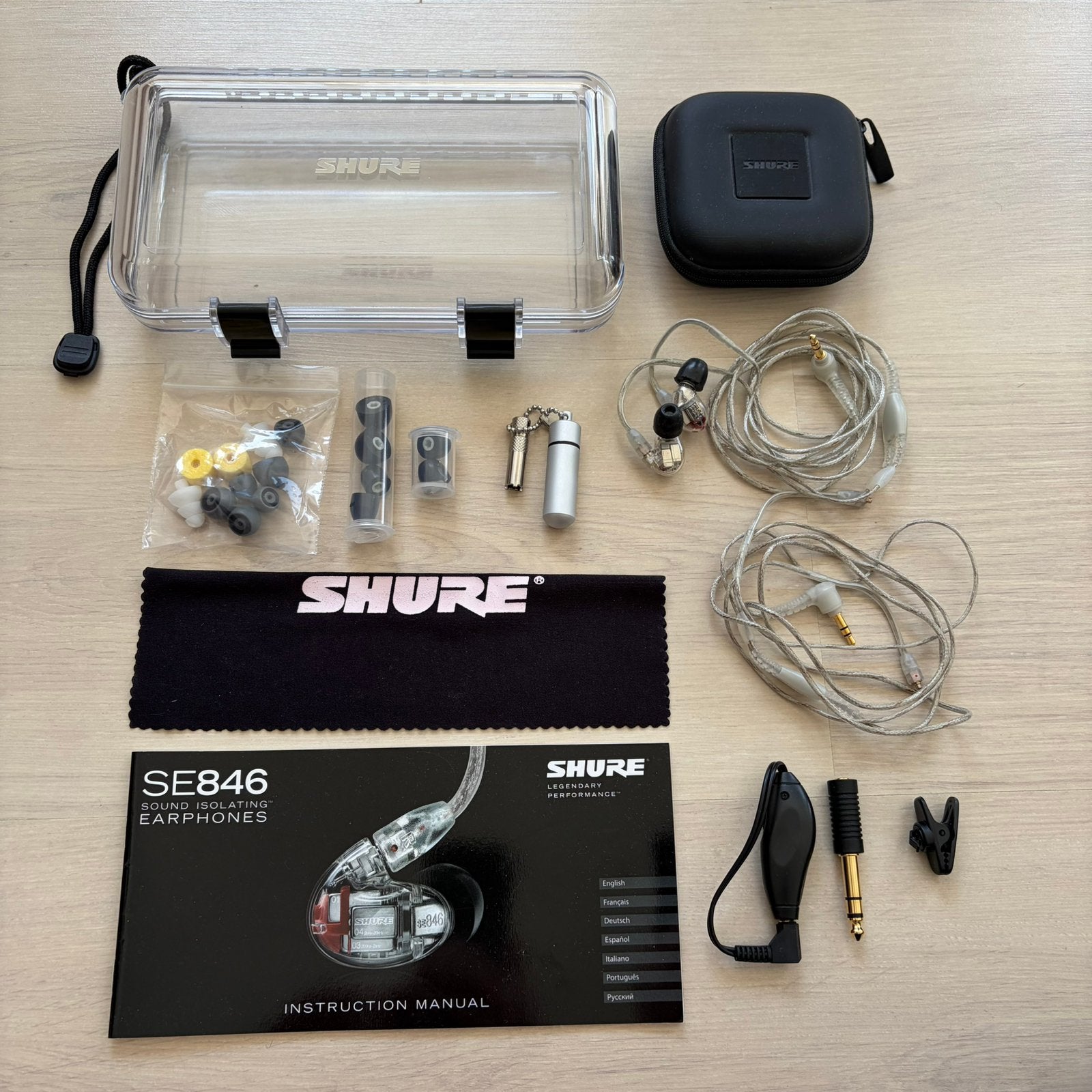 ***NIEUWSTAAT*** Shure SE846 live in-ear monitors, Audio, Tv en Foto, Koptelefoons, In-ear, Zilver, Shure, Ophalen of Verzenden