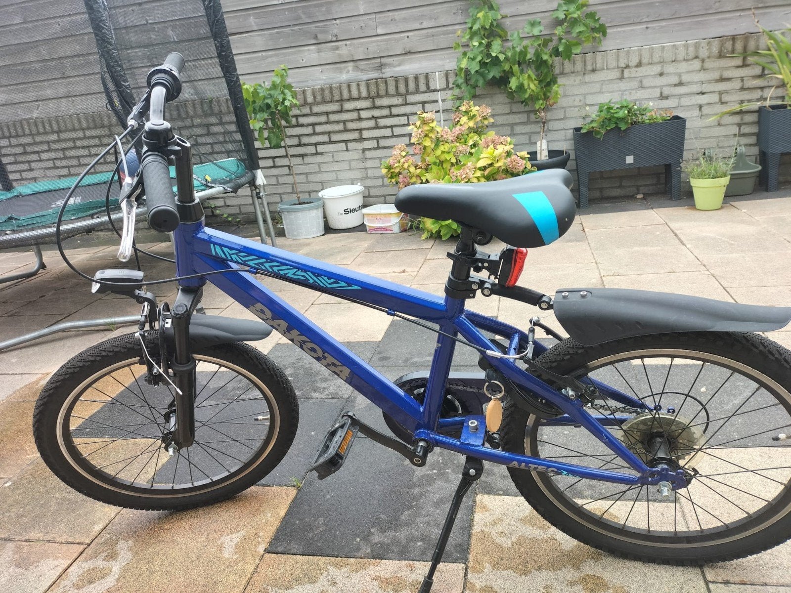 Dakota kinderfiets 22 inch - Zo goed als nieuw, Fietsen en Brommers, 20 inch of meer, Velgrem, Ophalen of Verzenden, Zo goed als nieuw