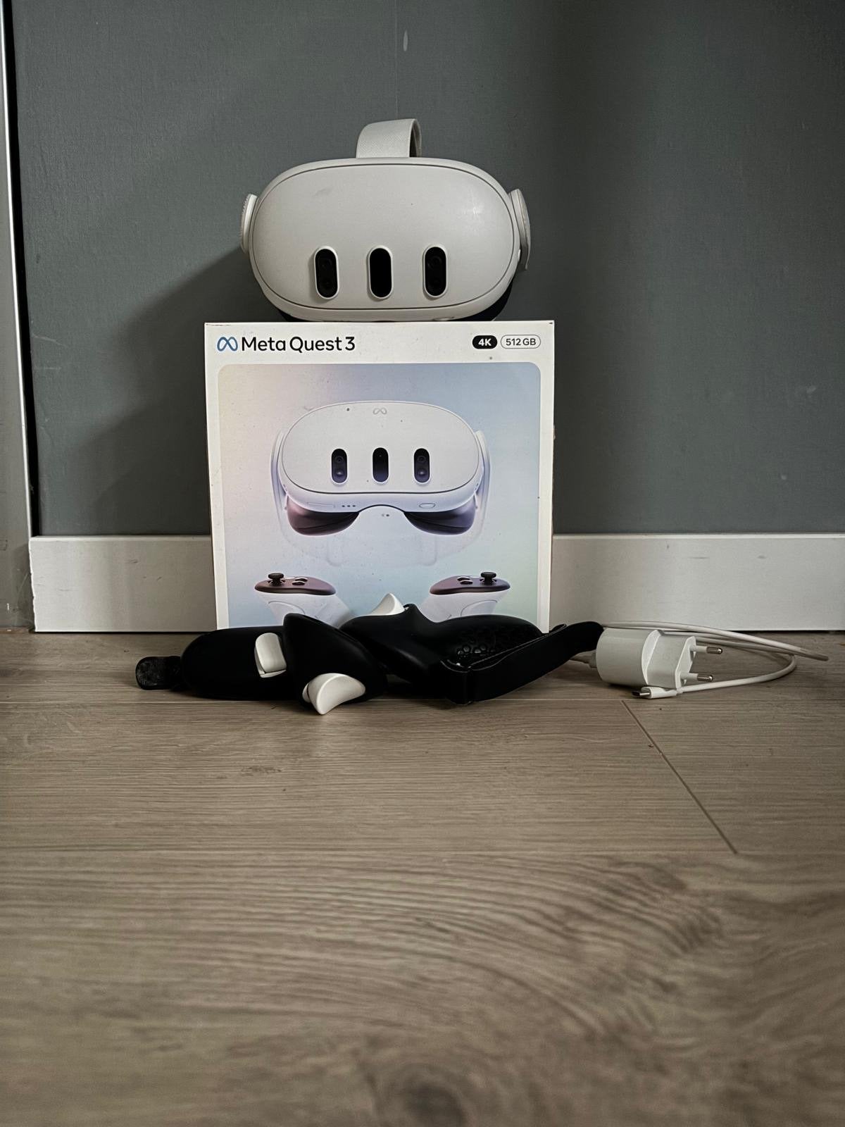 Meta Quest 3 512GB VR-bril - Zo goed als nieuw, Spelcomputers en Games, Ophalen of Verzenden, Zo goed als nieuw, VR-bril, Overige platformen