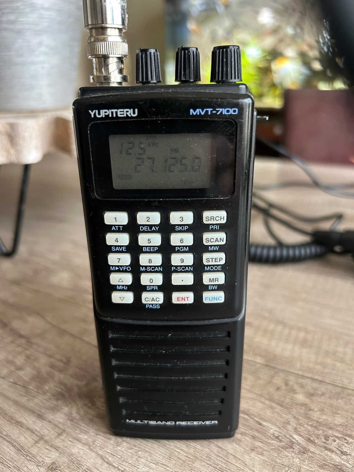 Yupiteru mvt-7100 compleet Ruilen mogelijk, Telecommunicatie, Scanners, Zo goed als nieuw, 500 kanalen of meer, Ophalen of Verzenden