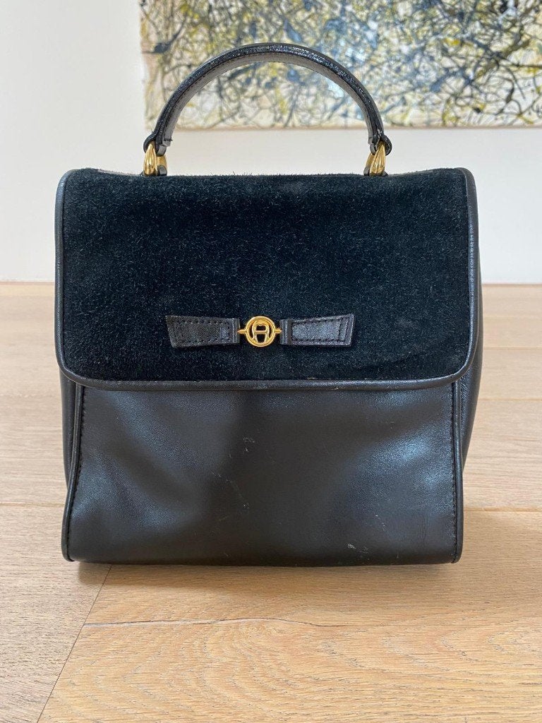 Dames handtas Etienne Aigner zwart, Ophalen, Gebruikt, Zwart, Handtas