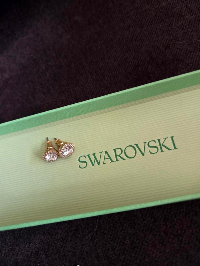 Swarovski Angelic Oorbellen - Complete Set Beschikbaar, Met kristal, Overige materialen, Ophalen of Verzenden, Zo goed als nieuw