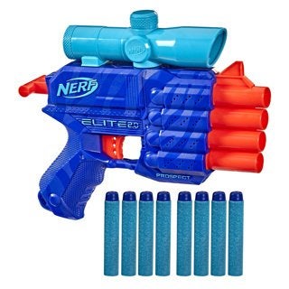 Nerf: Elite 2.0 Prospect QS-4 Blaster, ., Jongen of Meisje, Nieuw, Ophalen of Verzenden