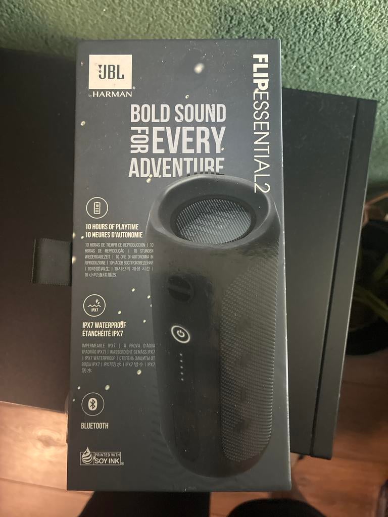 JBL Flip Essential 2 Bluetooth Speaker (Nieuw, Ongeopend), Ophalen, JBL, Overige typen, Nieuw