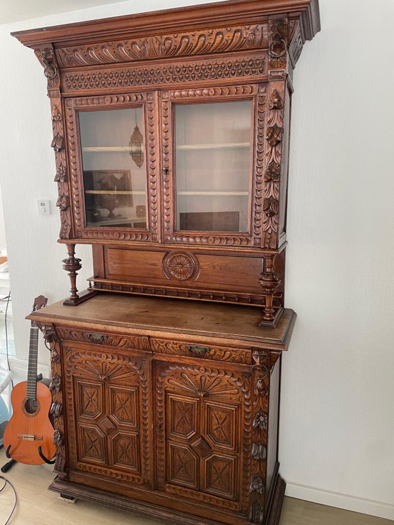 Kast uit 2 delen., Ophalen of Verzenden