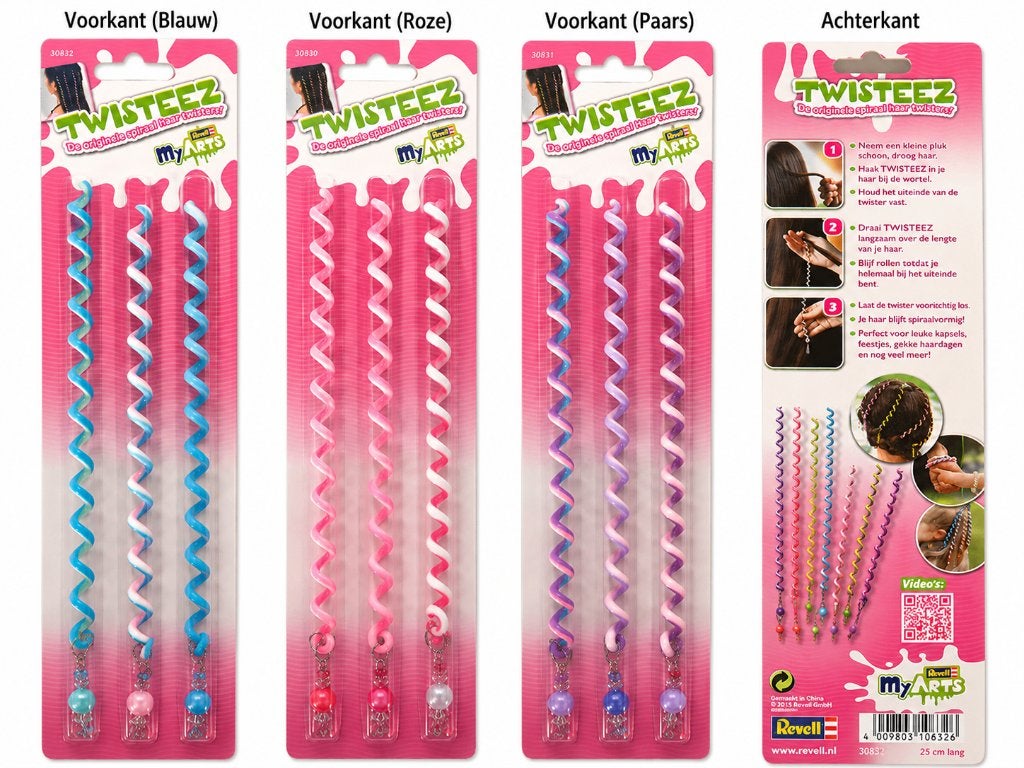 Super leuke Twisteez, Revell, Meerkleurig, Verzenden, Nieuw