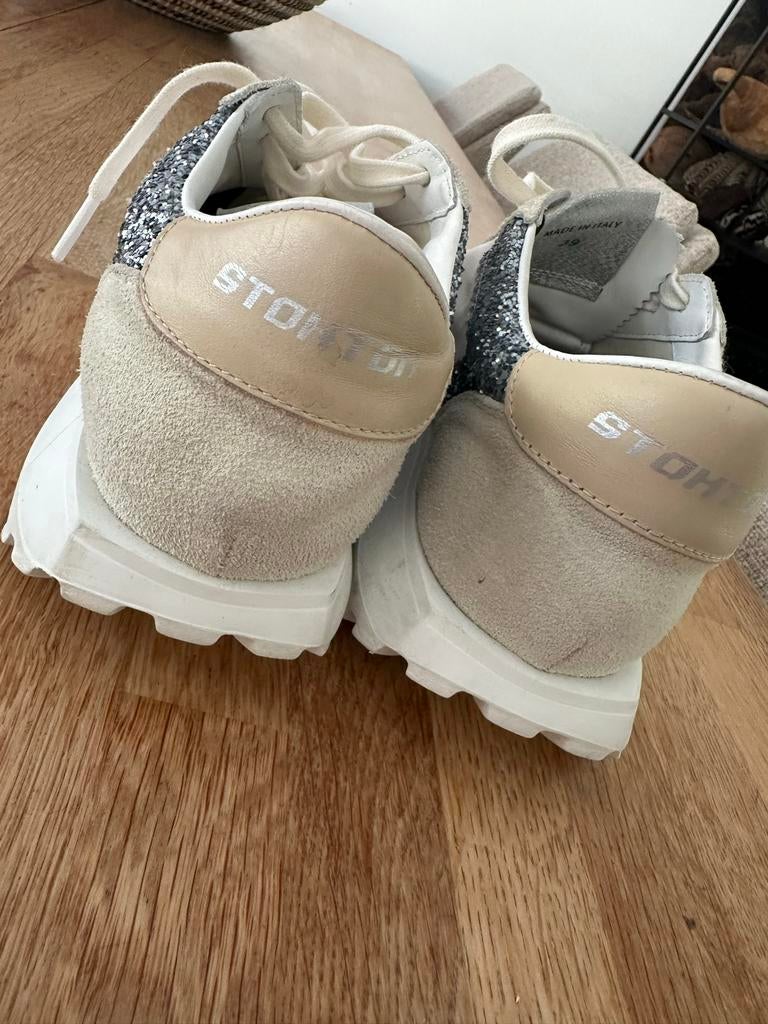 Stokton sneakers, Ophalen of Verzenden, Gedragen, Wit, Sneakers of Gympen