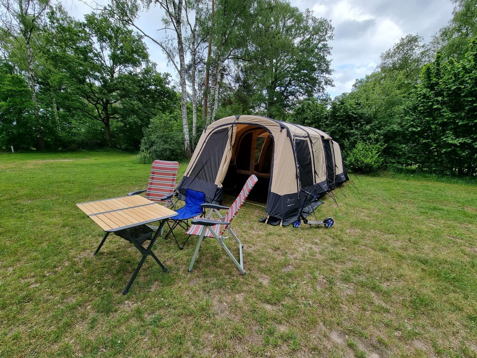 Bardani Airspace 350 TC opblaasbare tent met accessoires, Caravans en Kamperen, Tenten, Ophalen