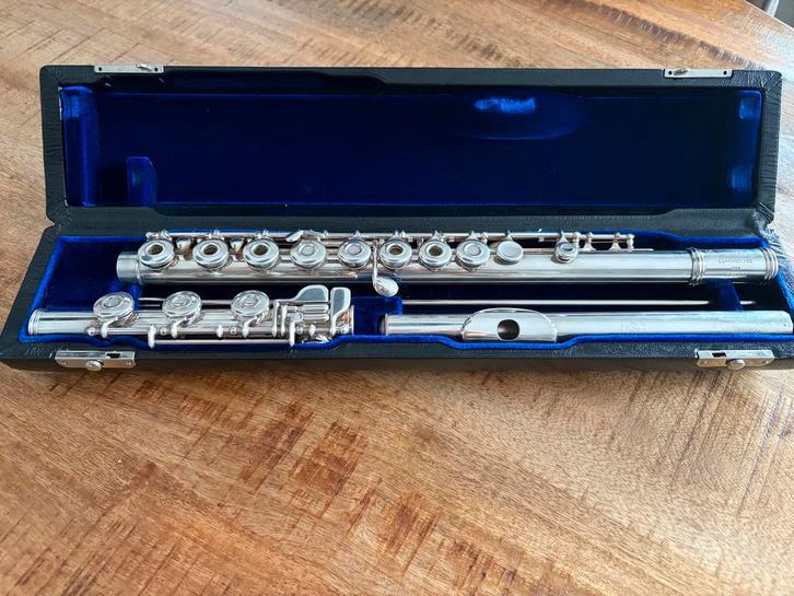 Gemeinhardt Dwarsfluit - nieuwstaat, Muziek en Instrumenten, Ophalen, Gebruikt, Dwarsfluit, Met koffer of tas