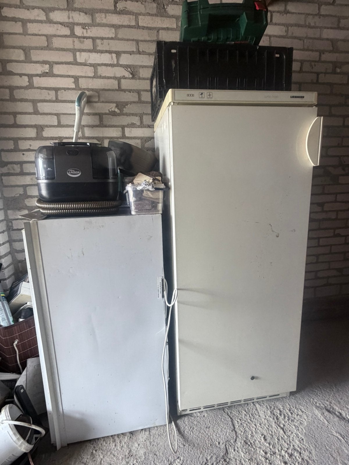 2x Koelkast - GRATIS ophalen - Klein en Groot, Witgoed en Apparatuur, Zonder vriesvak, 160 cm of meer, Ophalen of Verzenden, Minder dan 75 liter