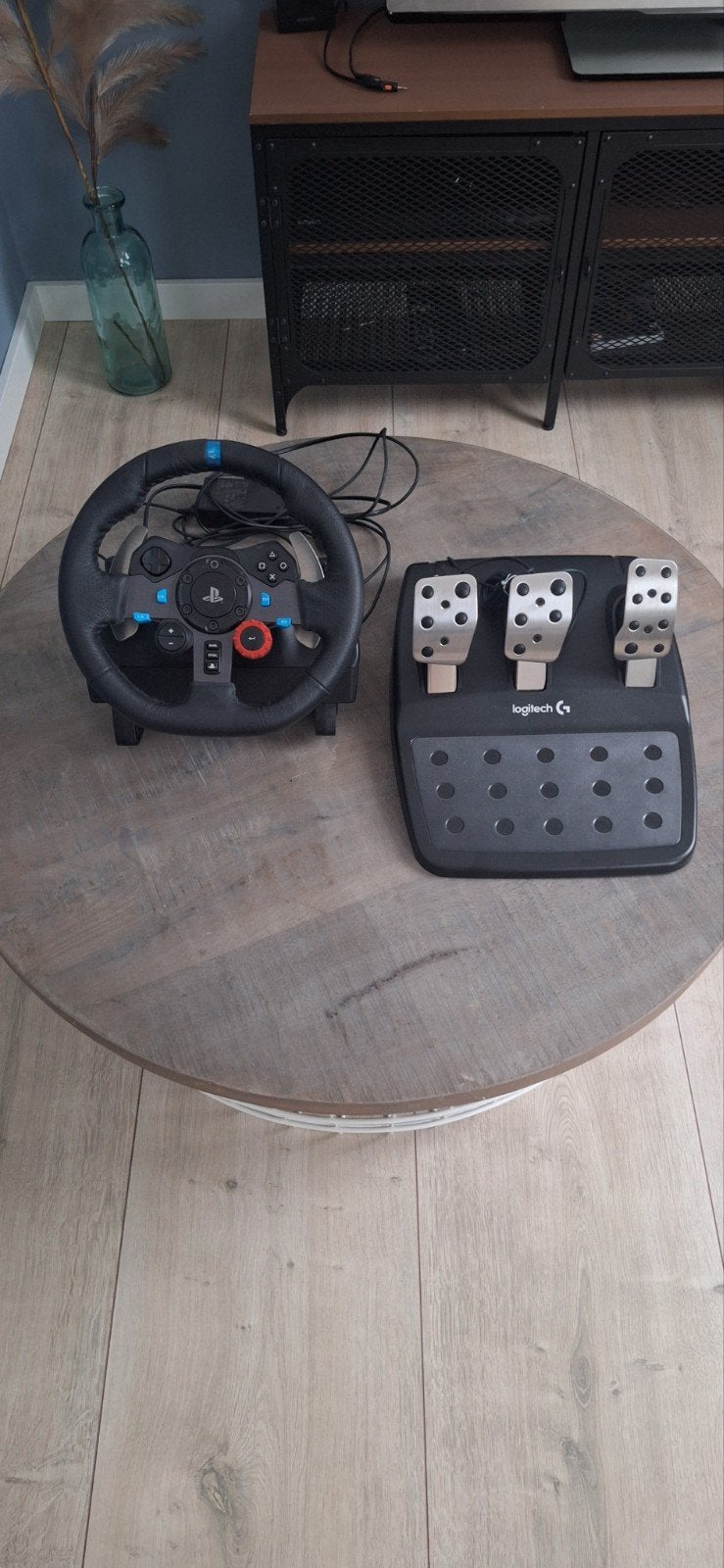 Logitech G29 Driving Force racestuur met pedalen, Ophalen, Racestuur, Force feedback, PlayStation