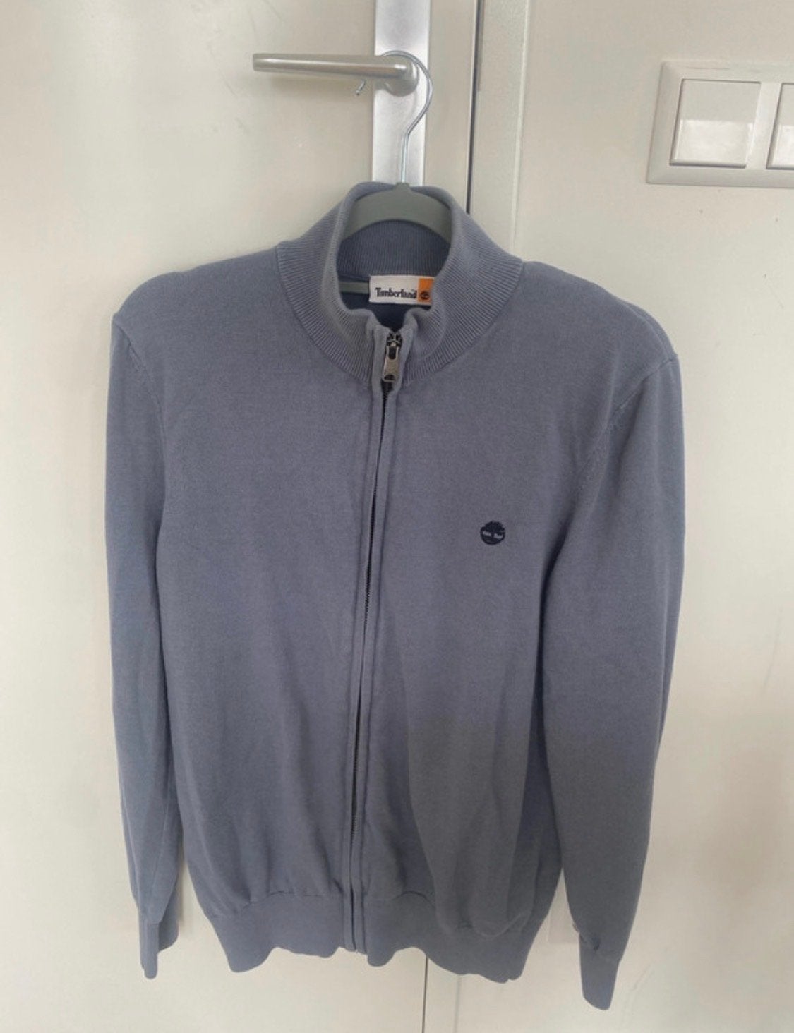 Timberland zip up sweat, Kleding | Heren, Ophalen of Verzenden, Zo goed als nieuw, Maat 46 (S) of kleiner, Grijs