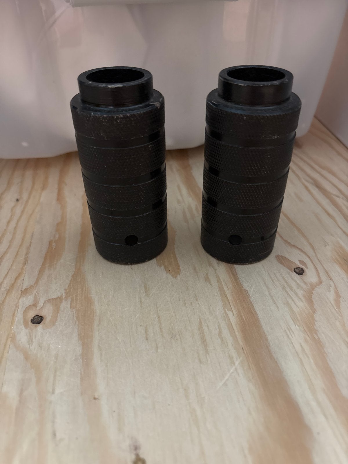 BMX Fiets Pegs - Zwart, Gebruikt, Ophalen, Overige typen, Staal, Gebruikt